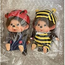 Amazon.co.jp: 2個セット てんとう虫ミツバチ モンチッチ 顔でか