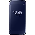 Galaxy S6用 Clear View Cover ブラック EF-ZG920BBEGJP