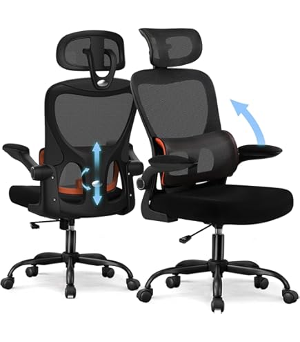 Amazon.co.jp: COMHOMA コンピューターデスクチェア 人間工学に基づい