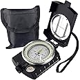 Bussola Militare AOFAR AF-4580 Lensatic - Impermeabile, Con Mappa E Misuratore | Per Escursionismo E Avventura