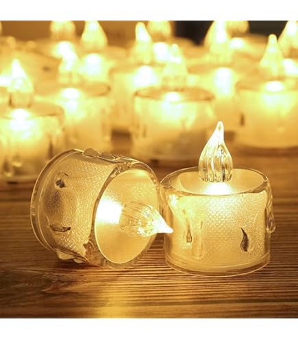 Amazon.co.jp : merrynights LEDキャンドル ティーライトキャンドル