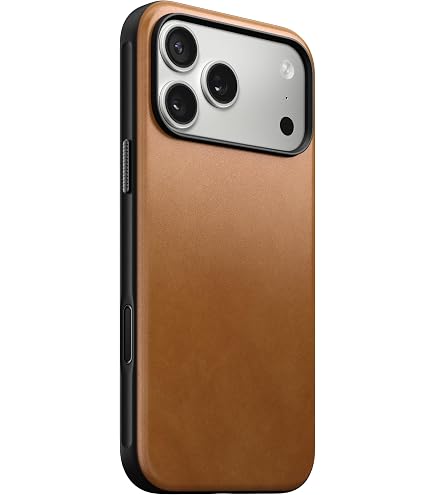 Amazon.co.jp: NOMAD モダンレザーケース ブラウン iPhone 17 Pro Max