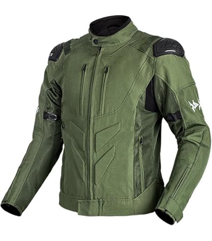 Amazon | RENHE バイクジャケット 夏用 メンズ メッシュ