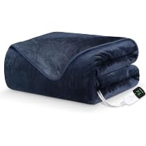 Amazon.co.jp : Aliliy 電気毛布 掛け敷き兼用 188x130cm 両面