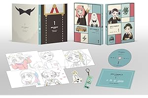 【Amazon.co.jp限定】『SPY×FAMILY』Season 3 Vol.1 完全初回数量限定版　（Amazon限定：場面写真アクリルスタンド付き、Amazon限定全巻購入特典：描き下ろし全巻収納BOX引き換えシリアルコード付き、メーカー特典：A4クリアファイル付き) [Blu-ray]
