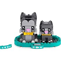 Amazon.co.jp: LEGO 40441 BrickHeadz Shorthair Cats : おもちゃ
