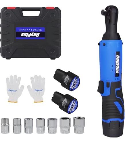 Amazon | ラチェットレンチ充電式コードレスラチェットレンチ直角電動