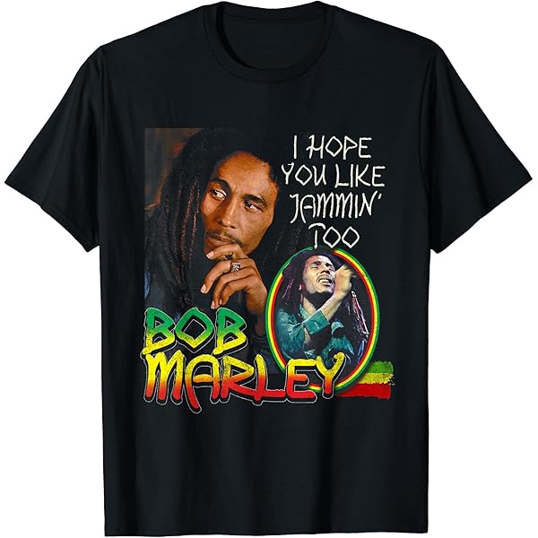 Amazon | 公式ボブ・マーリーワンラブ写真 Tシャツ | Tシャツ