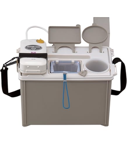 Amazon | WANKOO エアーポンプ 釣り 水槽 ポンプ ブクブク エアポンプ