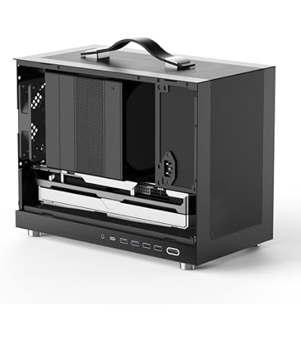 Amazon.co.jp: Shiny Snake L400 12.1L MESH ITX SFF ケース - Gen3