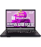 大容量 SSD512GB✨Windows11 ノートパソコン DVD カメラ Amazon.co.jp: 【整備済み品】 【大容量メモリ32GB & 高速SSD512GB