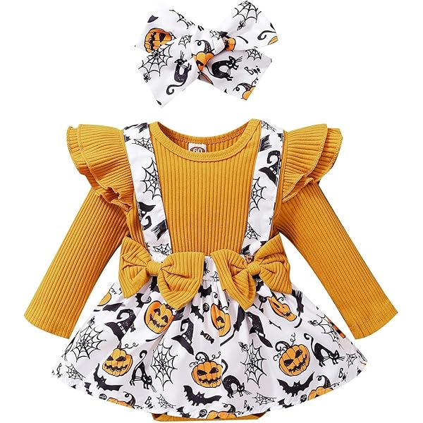 Amazon.co.jp: [Regoss] ハロウィン かぼちゃ ベビー服 ベビー服 