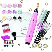セルフネイル　ネイルアートキット LEDライト付き 7162rCqQTdS._AC_UL210_SR210,