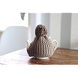 London Pottery ロンドンポタリー コットン ニットティーコージー 2Cup用 (ブラウン)