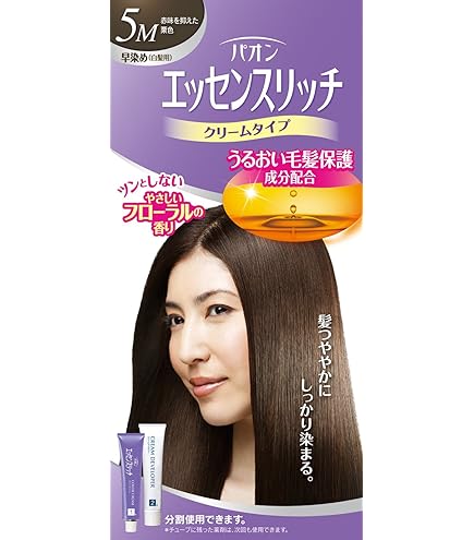 Amazon | パオン エッセンスリッチ クリームタイプ 6 やや濃い栗色 40g