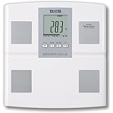 タニタ 体重 体組成計 日本製 BC-705N WH 自動認識機能付き/測定者をピタリと当てる