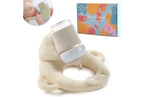 CmQbifa 哺乳瓶ホルダー 授乳クッション ハンズフリー 両手が自由 かわいい形がいろいろ 柔らかく通気性に優れています
