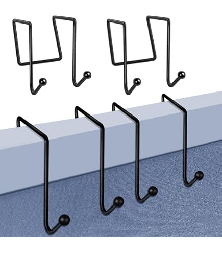 thumbnail image 2 of Tetra-Teknica Cubi-pro CWH03-2P Over-The-Panel Cubicle Partition Wall Garment Hanger 2 of 12