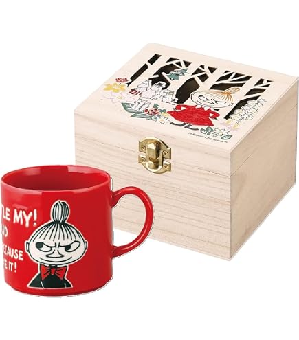Amazon.co.jp: 山加商店 MOOMIN (ムーミン)木箱入マグカップ 大きめ