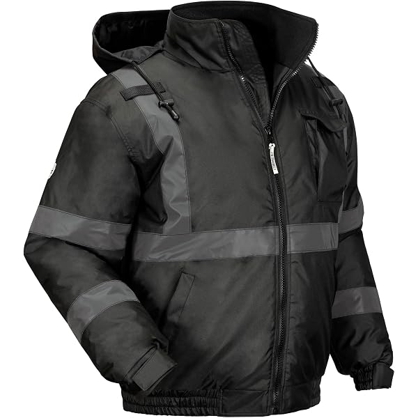SafetyShirtz High Vis Hoodie - ANSI Class 3, Betsy Ross Flag Design, Cold Weather Work Hoodie - View #10