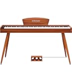 【未使用品】Donner 電子ピアノ 88鍵盤 3本ペダル DDP-80 Amazon | Donner 電子ピアノ 88鍵盤 ハンマーアクション 木製