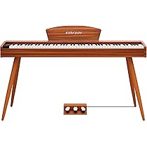 Amazon | KIMFBAY 電子ピアノ 88鍵盤 ハンマーアクション鍵盤