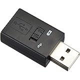 SSA Service エスエスエーサービス [ USB2.0対応・転送/充電 or 充電専用モード切替スイッチ ] USB・A(オス)-USB・A(メス) [ 充電専用モード時は充電速度向上 ] SUAM-KSAF