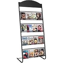 44冊まとめ専用 Amazon.co.jp: GIBLEA カタログスタンド 4段 マガジンラック
