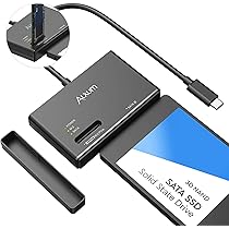 Amazon.co.jp: Alxum 2-IN-1 NVMe M.2とSATA 両対応 SSD外付け