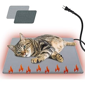 TWONE ペット用 ヒーター ペット用ホットカーペット 3秒急速加熱 厚手 猫 犬用 ヒーターマット ペットカーペット…