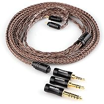 GROOVE AUDIO★美品AUGLINEイヤホン用リケーブル約1.2m送料込 Amazon | okcsc ZT8 JH 4Pin リケーブル イヤホン・ヘッドホン用