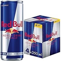 レッドブル エナジードリンク 250ml×4本で元気に！