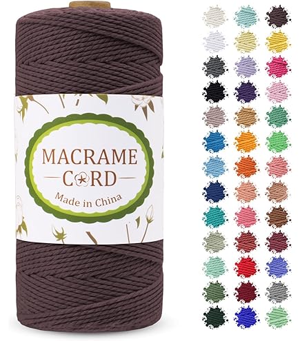 Amazon | SWAN マクラメ 編み 糸 紐 コード バンコク スワン糸