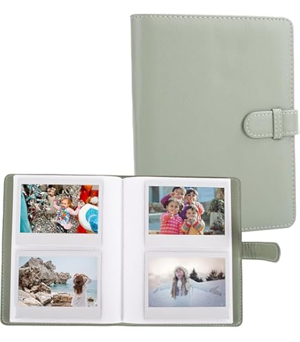 Amazon.co.jp: カバー PU レザー フォト アルバム ハート ウィーブ 96