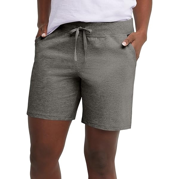 Real Essentials 3-Pack Women's Athletic Lounge Shorts - Comfy Sweat Shorts With Pockets (Choose Your Set)