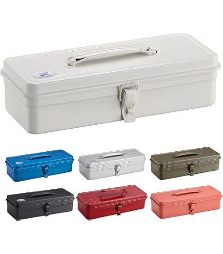 Amazon.co.jp: 東洋スチール(TOYO) スチール製山形工具箱 Y-350
