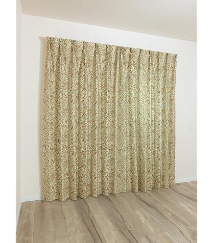 Amazon｜[カエイレース] ドレープ カーテン 1枚【日本製 144サイズ