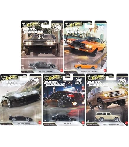 Amazon | Hot Wheels Fast & Furious ダイキャストカーコレクション 5
