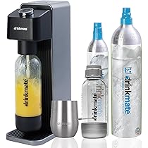 drinkmate 炭酸水メーカー シリーズ630 ブラック DrinkMate 家庭用炭酸メーカー ドリンクメイト シリーズ630