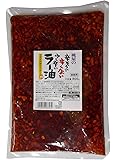 桃光 桃屋の辛そうで辛くない少し辛いラー油 業務用 800g