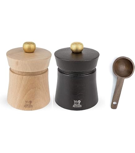 Amazon.co.jp: Peugeot Line Manual Salt Mill, alu, 12 cm - 4.75