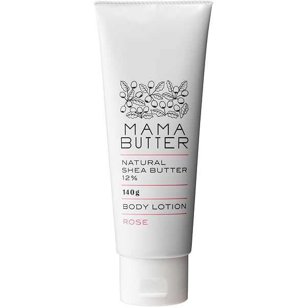 Amazon ママバター 無添加 ボディローション ローズ シアバター配合 高保湿 140ｇ ママバター ボディローション ミルク 通販