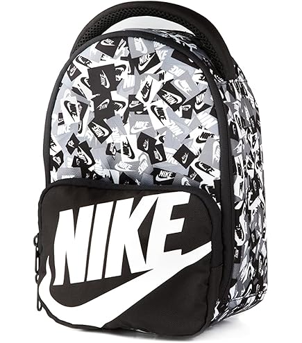 Amazon | Nike ブラジリア 断熱ランチバッグ – ブラック/迷彩
