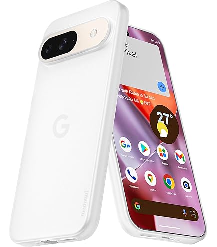 Amazon.co.jp: 【純正】 Google Pixel 9a ケース (Porcelain) GA09302