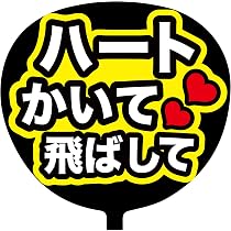 Amazon.co.jp: ファンサうちわ 応援うちわ うちわ文字 コンサート
