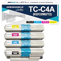 Amazon.co.jp: LCL OKI用 TC-C4A TC-C4AK2 TC-C4AC2 TC-C4AM2 TC-C4AY2