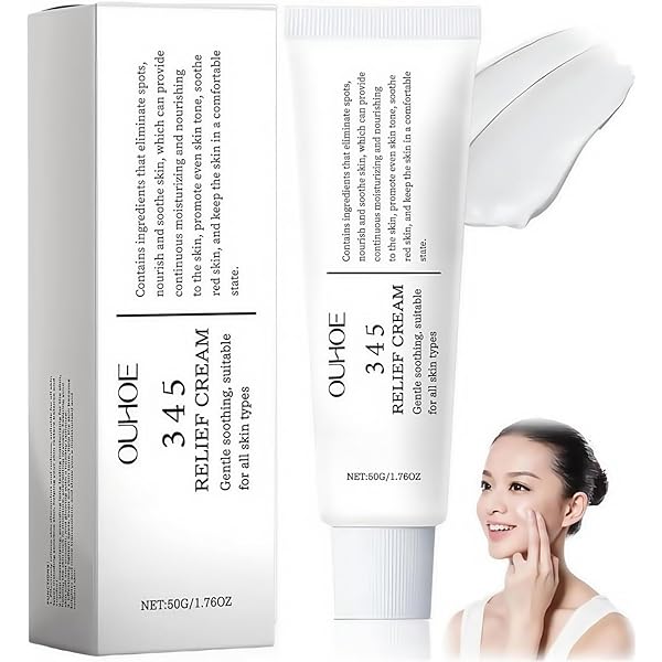 Amazon | 345 リリーフ クリーム、345 集中リペア クリーム、フェイス