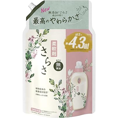 無添加　さらさ　洗濯洗剤　1.68kg詰め替え 6個セット P&G 洗濯洗剤 さらさ 洗剤 詰め替え 1490ml 6個セット 衣類用