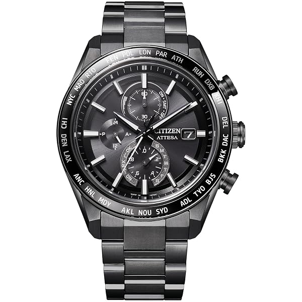 Amazon.co.jp: [CITIZEN] 腕時計 シチズン ATTESA アテッサ メンズ