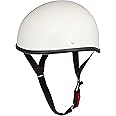 バイクパーツセンター(Bike Parts Center) ヘルメット ハーフ ダックテール ホワイト XL (頭囲 61cm~62cm未満) 711801
